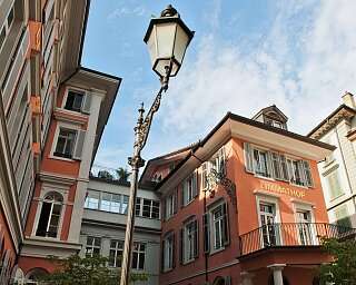 Historisches Gebaeude vom Limmathof Baden