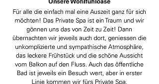 Wohlwollendes Feedback von einem zufriedenen Gast