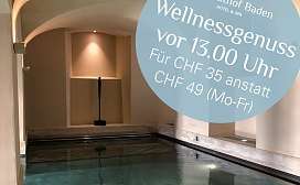 Thermalwasserbecken der Wellnessoase Novum Spa
